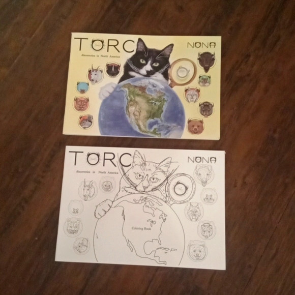 NWOT Imagination & Adventure: Torc Discoveries In North America + Coloring Book - Picture 1 of 4